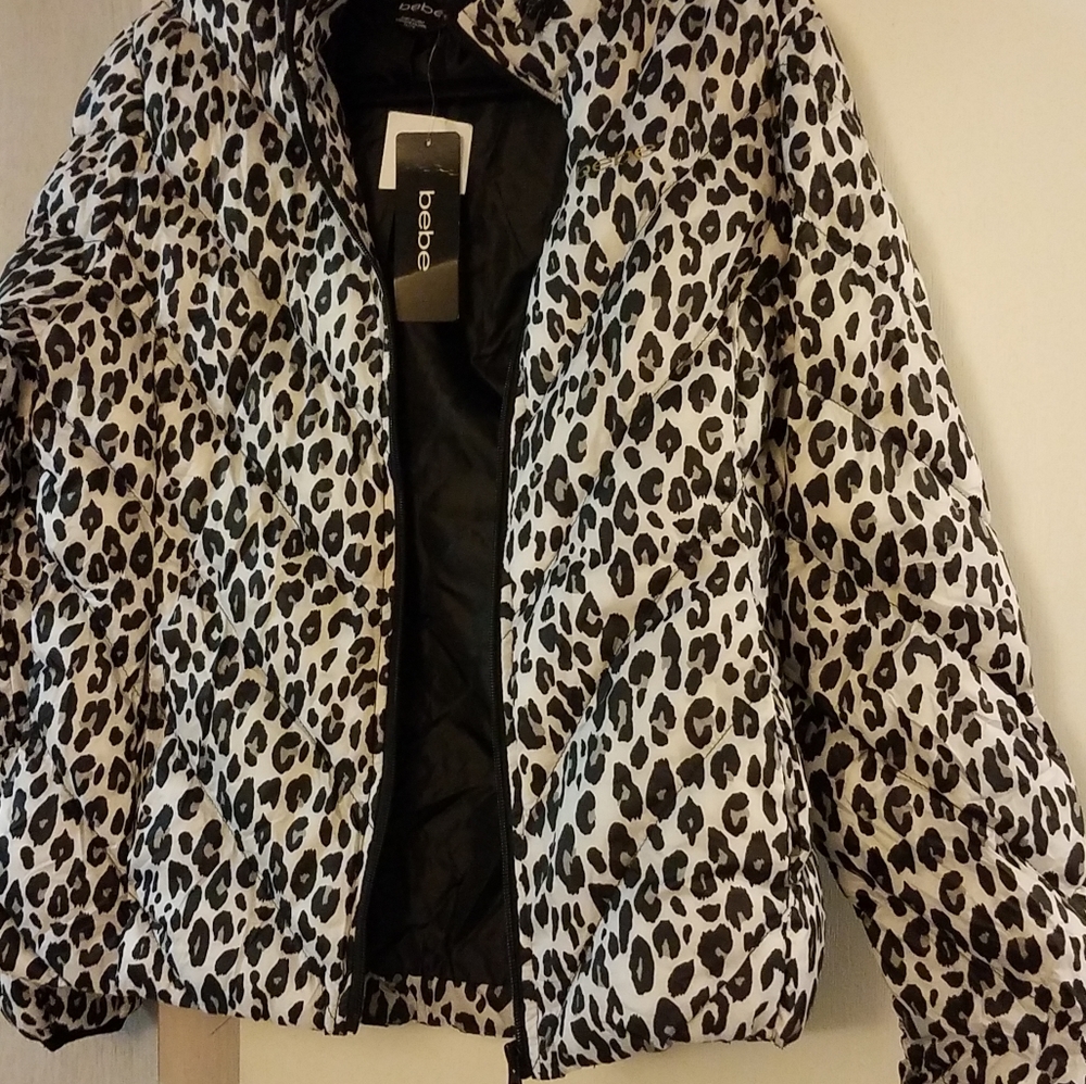 BEBE Cheetah XL women's jacket